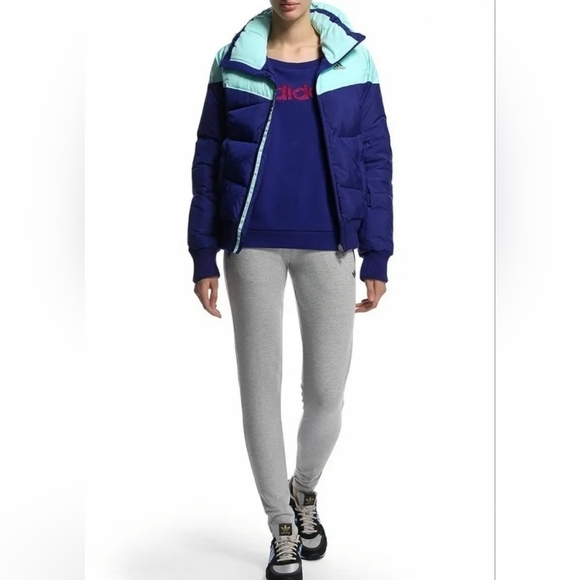 Adidas European Bomber  puffer coat - Picture 1 of 9